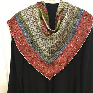 Japanese Hand Rolled Silk Water Repellent Scarf